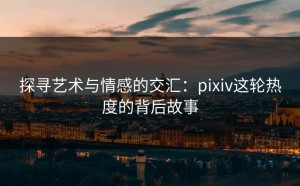 探寻艺术与情感的交汇：pixiv这轮热度的背后故事