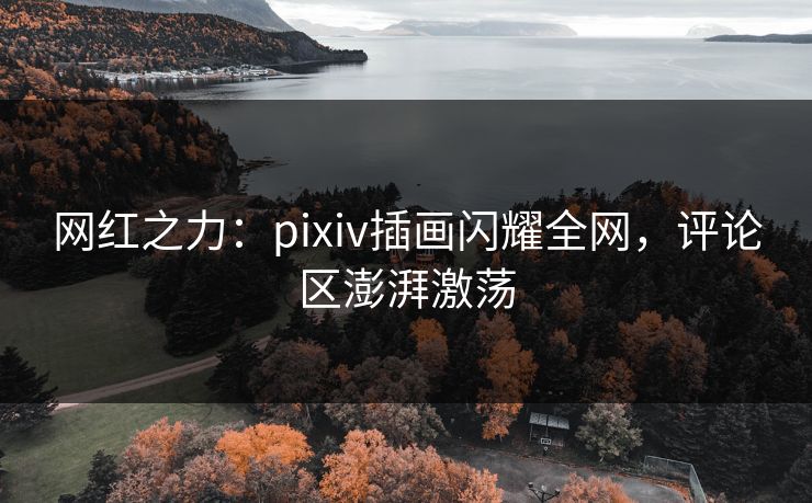 网红之力：pixiv插画闪耀全网，评论区澎湃激荡
